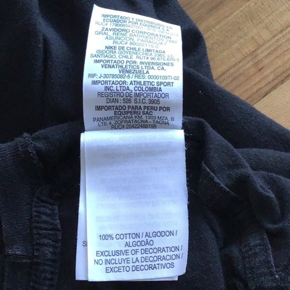 Nike /Ousadia Alegria T-Shirt Tee Men’s XL Short Sleeve black T-shirt. - Picture 8 of 11